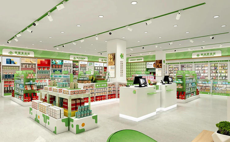 合肥裝修公司分析如何合理利用藥店空間的建議