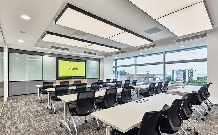 合肥辦公空間設計,1000平方米的科技公司裝修案例