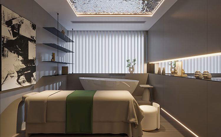 合肥家庭美容店裝修，先裝地板還是門(mén)