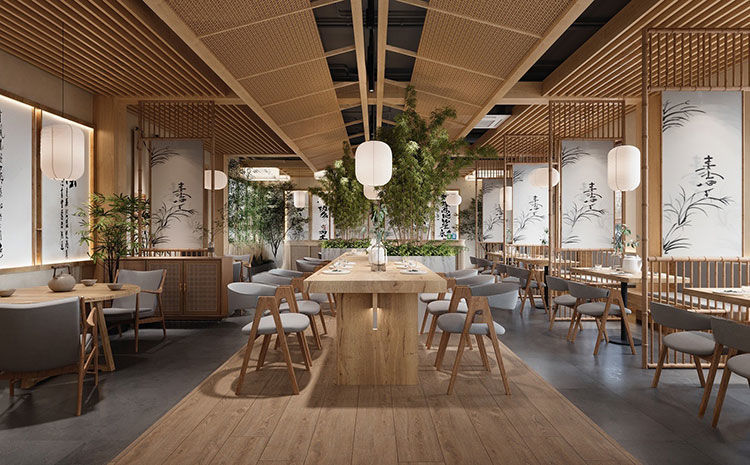 合肥餐飲裝修設(shè)計(jì)的空間組合方式