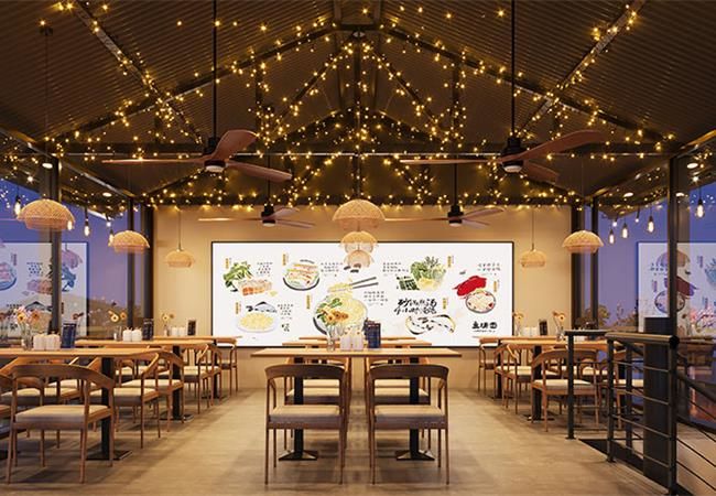 合肥餐飲裝修設(shè)計(jì)的空間組合方式