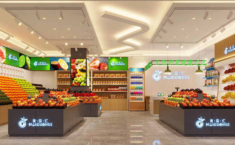 合肥水果店裝修全攻略，讓水果更 “出彩”