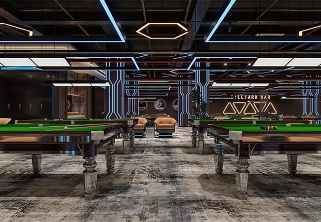 合肥臺球廳裝修中地毯選擇要點