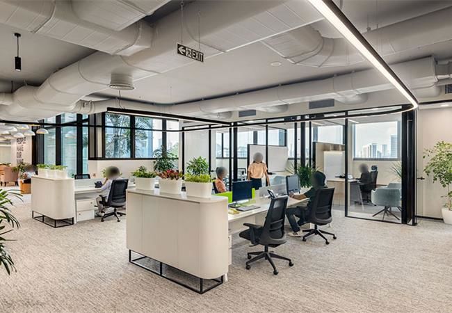 合肥裝修公司分享，平衡功能與美學的企業(yè)實驗室辦公室設計